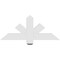 Ekena Millwork Kennewick Architectural Grade PVC Gable Bracket, 36"W x 15"H x 2"D x 4"F, 10/12 Pitch GBP036X15X0204KEN00 - alternate 5